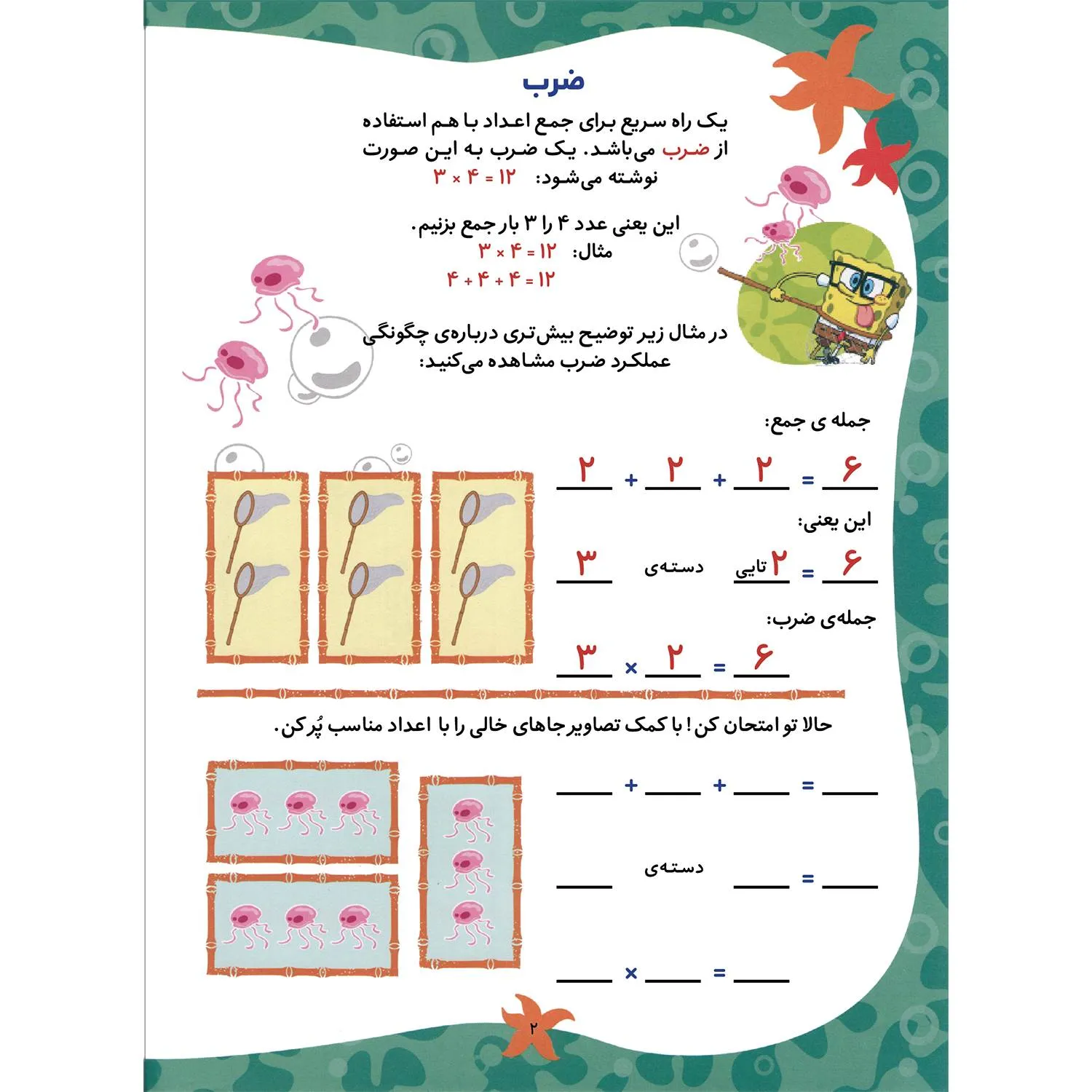 آموزش ضرب باب اسفنجی